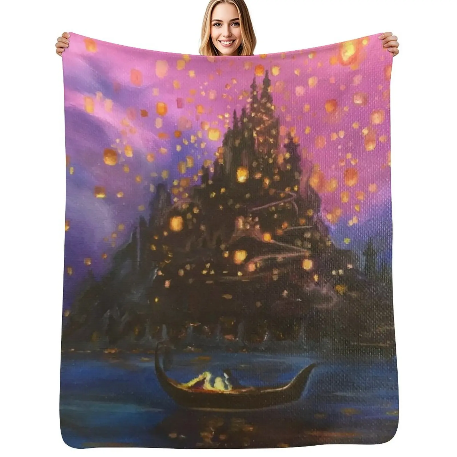 floating lights Throw Blanket valentine gift ideas Sofa Cute Blankets For Bed wednesday halloween Blankets