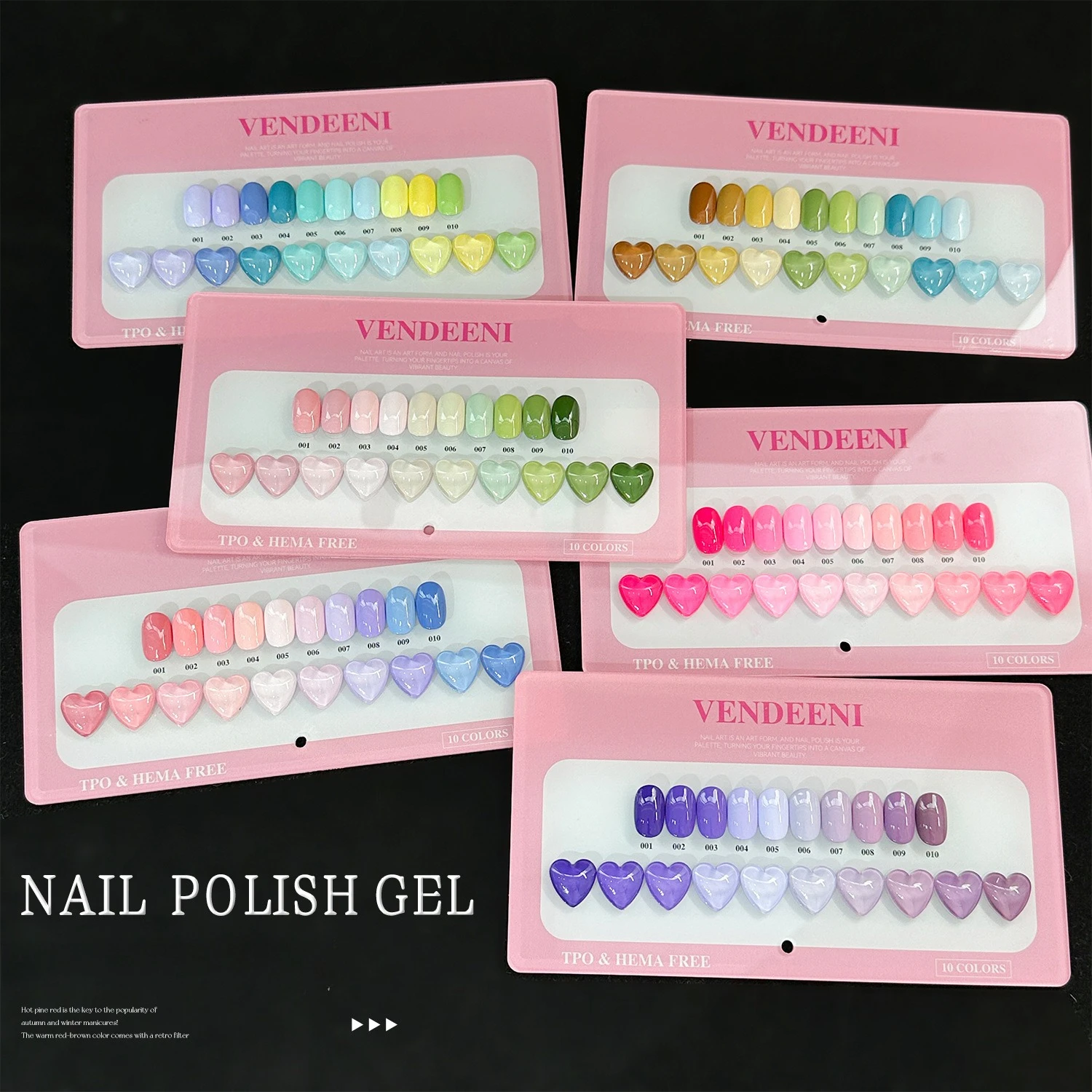 

10Colors Gel Nail Polish Set 15ml Pink Blue Neon Macaron Color for Nails UV/LED Gel Varnishes Nail Art for Manicure Kit
