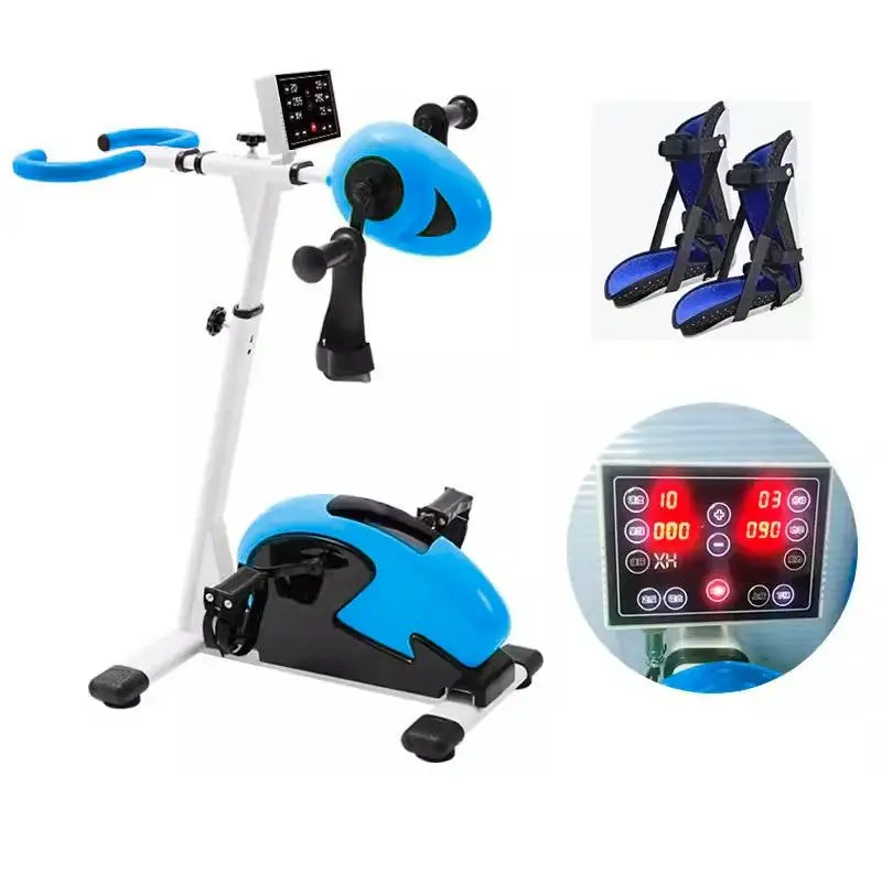 Factory Price Disabled Electric Physical Therapy Leg Rehabilitation Equipment Dual Exercise Bike Hand and Foot Pedal Exerciser