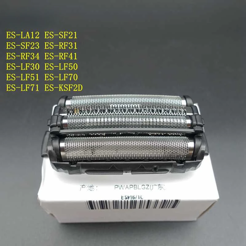 Original เปลี่ยนมีดโกนฟอยล์สําหรับ Panasonic ES9167 E ES-SF23 ES-RF31 ES-RF34 ES-RF41 ES-LF30 ES-LF50 ES-LF51 ES-LF70 ES-LF71