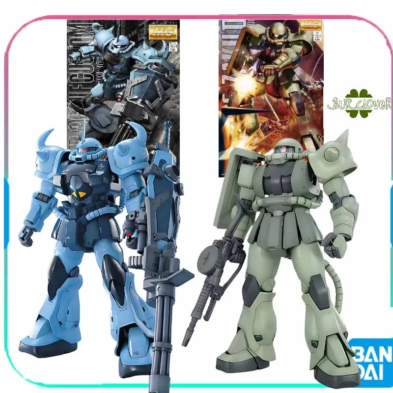 

Bandai Original GUNDAM MG Series MS-06F ZAKU Anime Action Figure Assembly Model Toys Collectible Model Ornaments Gifts