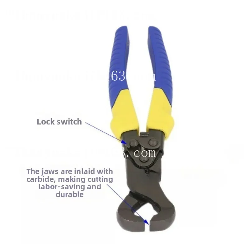 Suitable for KDBLQ139 inch trimming pliers labor-saving ceramic tile top shear steel inlaid trimming pliers labor-saving glass
