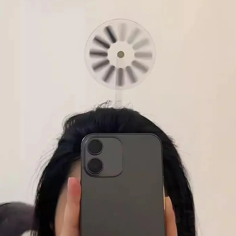 Pinza para el pelo de parodia de carga giratoria, diadema divertida sin carga de señal, horquilla única para el cerebro, regalos para amigos