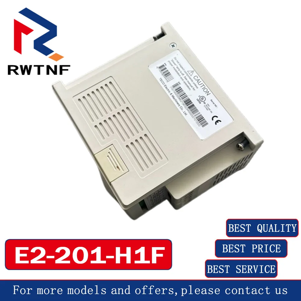 Brand New Genuine E2-201-H1F Teco-Tainan Inverter 0.75KW 220V 100% Original