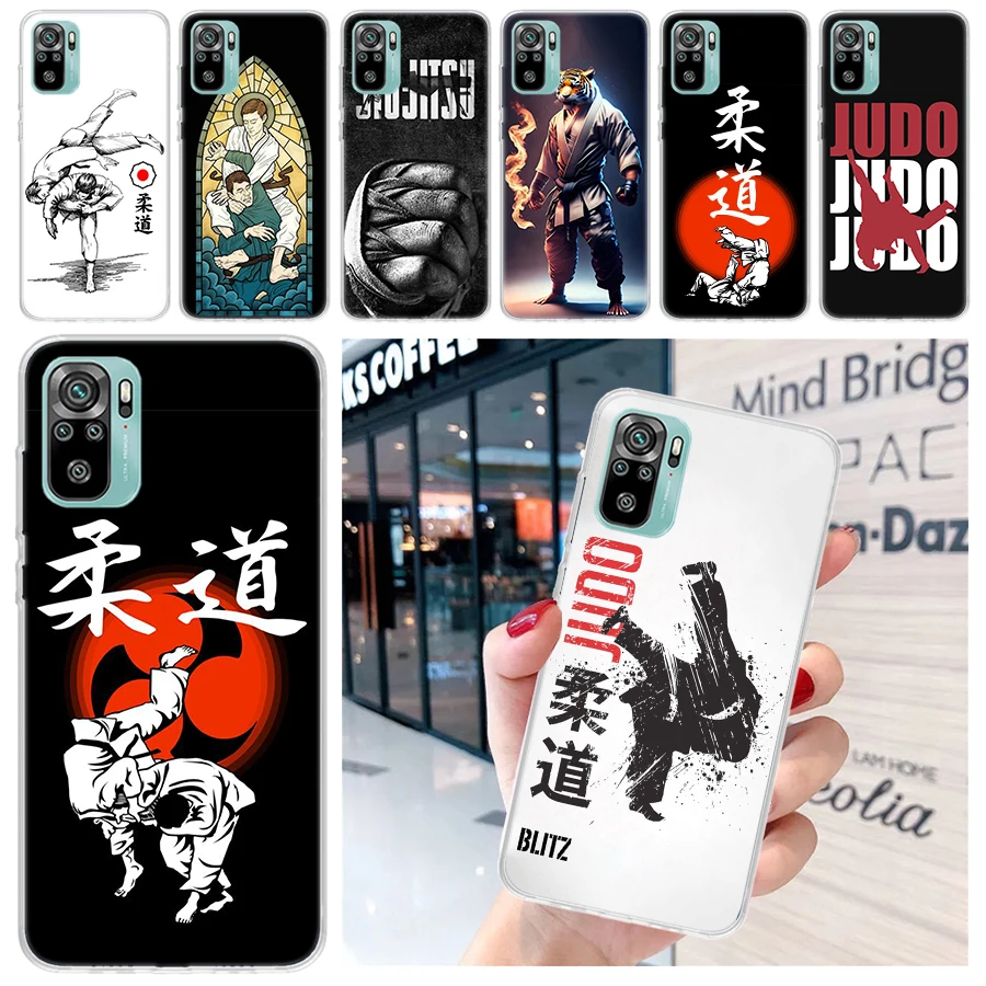 Judo jiu jitsu BJJ Brazilian Soft Phone Case for Xiaomi Redmi 12 12C 9 9A 9C 9T 10 10A 10C 8 8A 7 7A 6 6A K20 Pro K40 Cover Coqu