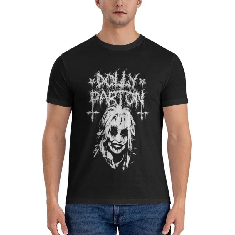 Dolly Parton Classic T-Shirt Essential oversized new edition summer black t-shirt men tees heavyweight Round Neck 2024