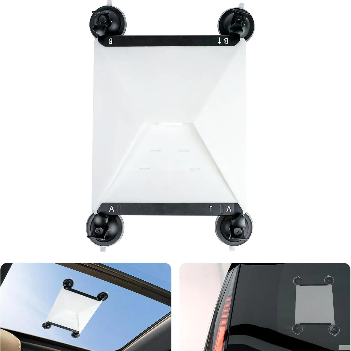 Metal Starlink Mini Sunroof Suction Cup Mount Mounting Kit for Car Windows Starlink Mini Car Mount Strong Suction Design