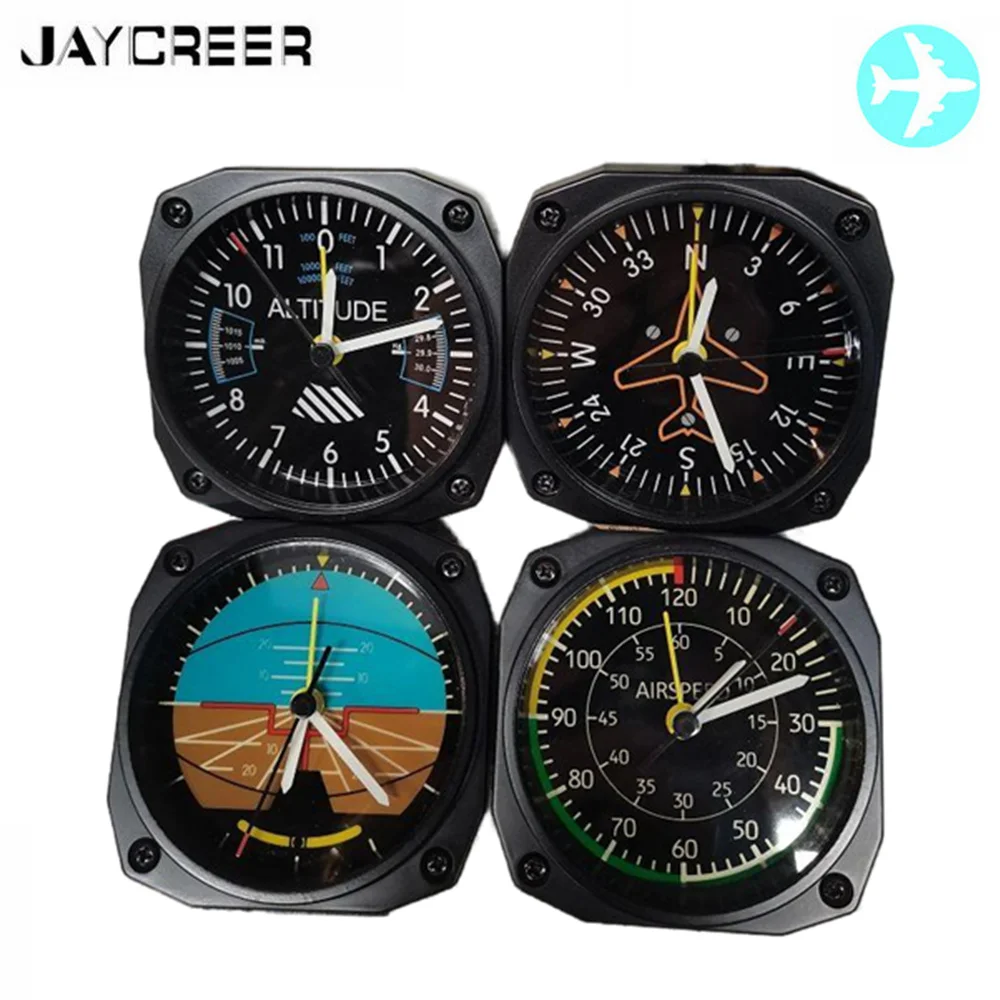 JayCreer Aviation Simulation Instrument Clock