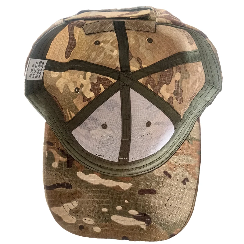 Outdoor camouflage hat Baseball hat Hunting hat Sports hat Bicycle hat Men Women Adult hat Duck tongue hat with curved brim