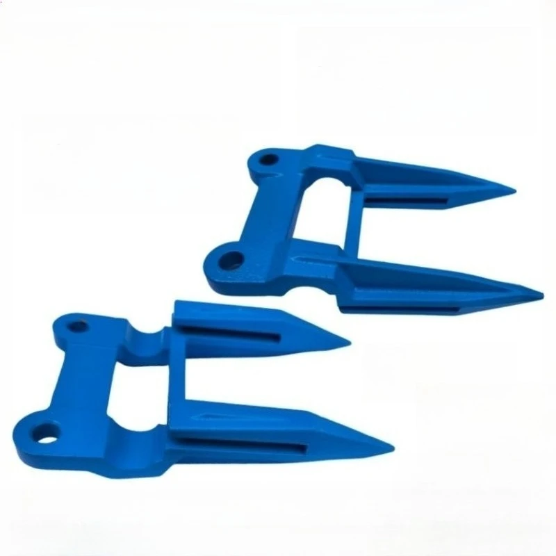 

2025Agricultural Machinery Parts Harvester parts - integrated one-piece blade support for blade guard and edge protection device