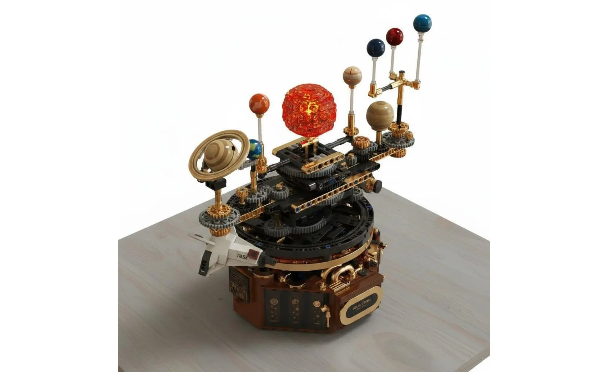 Electronic Building Blocks Electric Space Station Building Set Space Station Block Set STEM Learning Easy Assembly for Children Electronic Building Blocks Electric Space Station Building Set Space Station Block Set STEM Learning Easy Assembly for Children