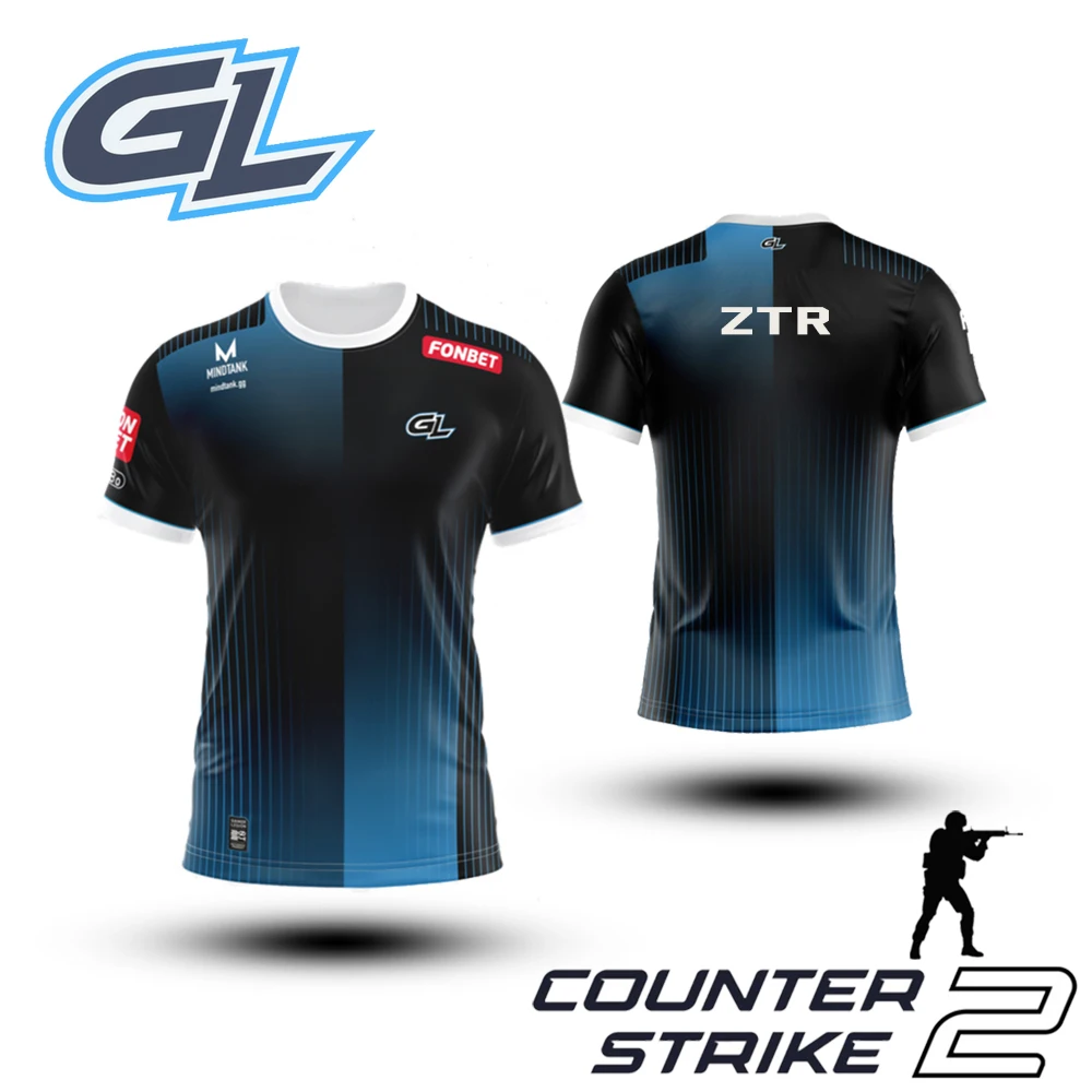 

E-sports Equipment GamerLegion 2025 Counter-Strike2 Team Jersey Pro League Professional Jersey Tops Gift Custom Jerseys Unisex