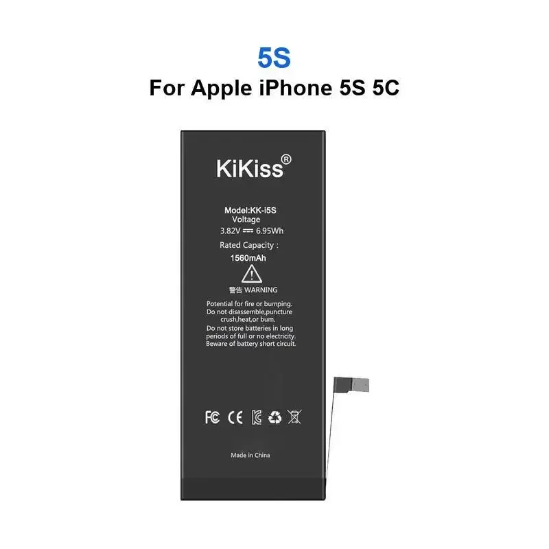 Battery For iPhone 3G 3GS 4 4S 5S 5C SE 2020 SE2020 6S 7 8 Plus X XR XS Max