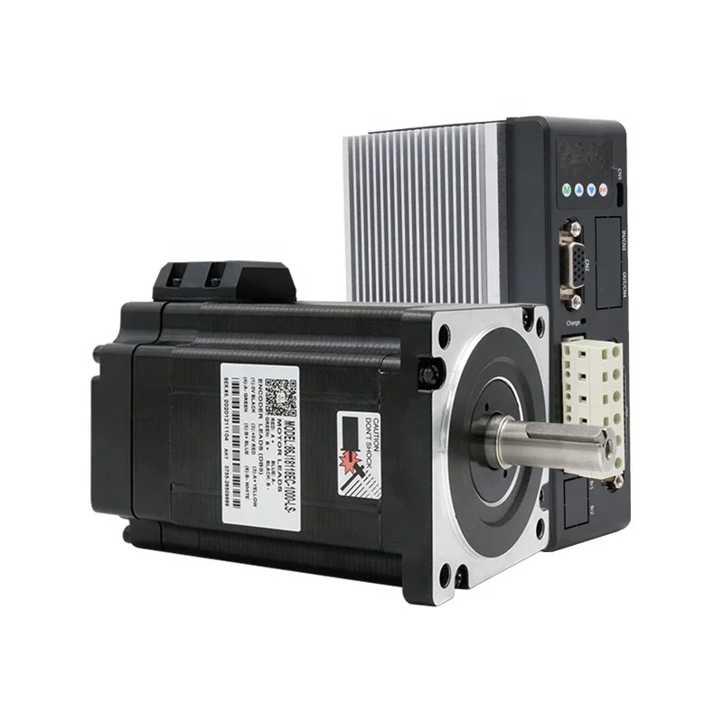 

86J18118EC-1000-LS+2HSS858H-N Nema 34 6A high torque high speed hybrid stepper servo motor and driver