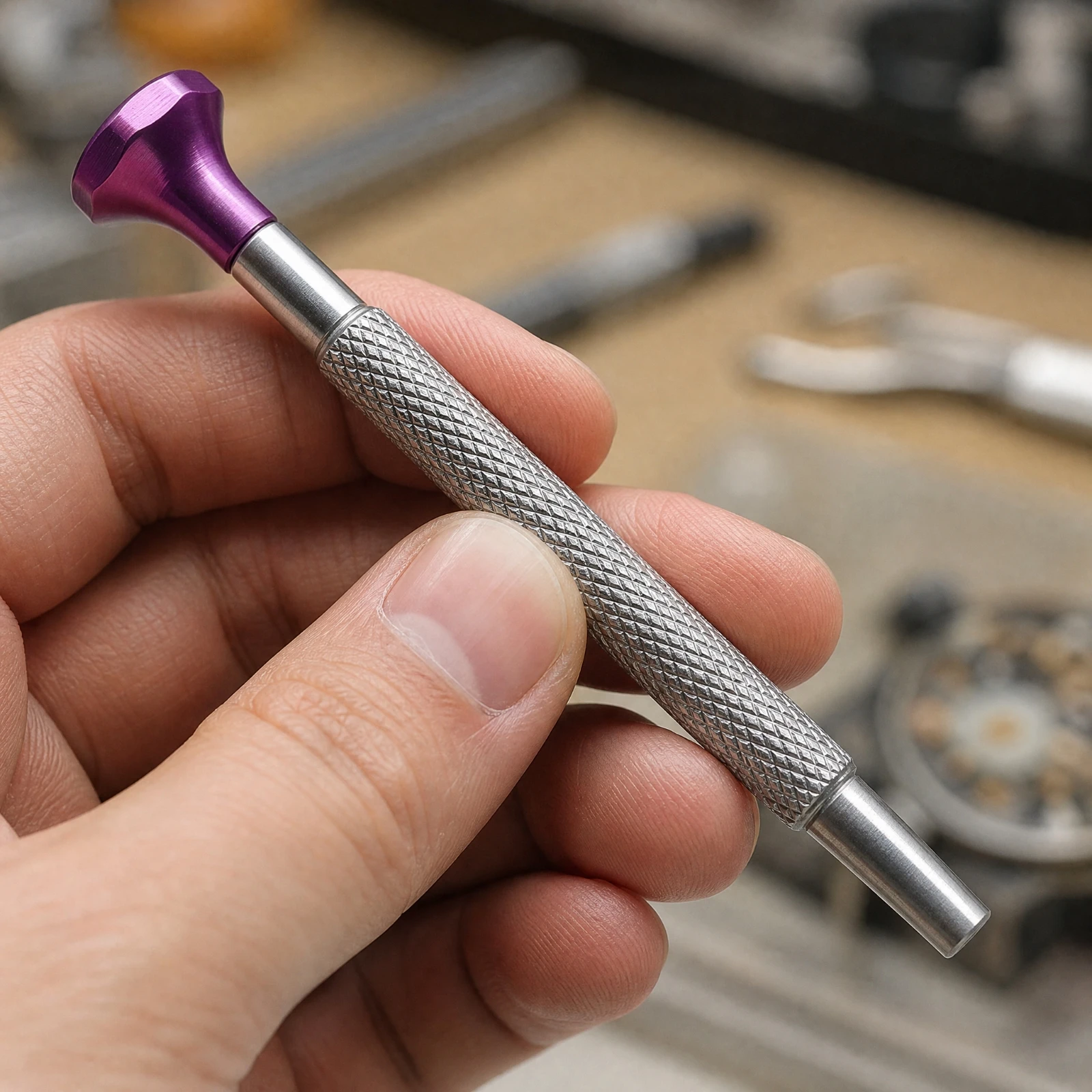 Watch-Hand Installation Tool Precision Watch Hand Fitting Tool with Storage Case Accurate Stable for Watchmakers
