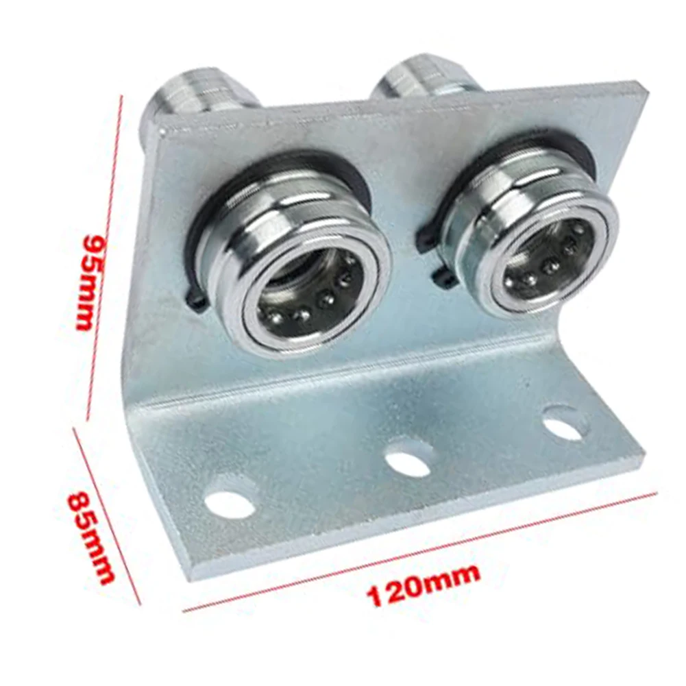 Hydraulic Quick Release Fitting TL39-B 1/2 inch NPT Push Pull Locking Sleeve Coupling Set for Agricultural Equipment