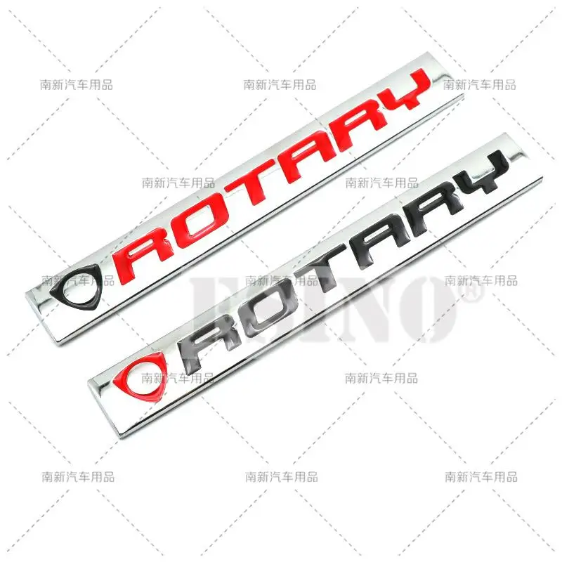 سيارة التصميم 3D الروتاري محرك سبيكة معدنية لاصق شعار الجذع الخلفية شارة درابزين ملصقا الجسم صائق لمازدا RX-7 RX-8 MX-300