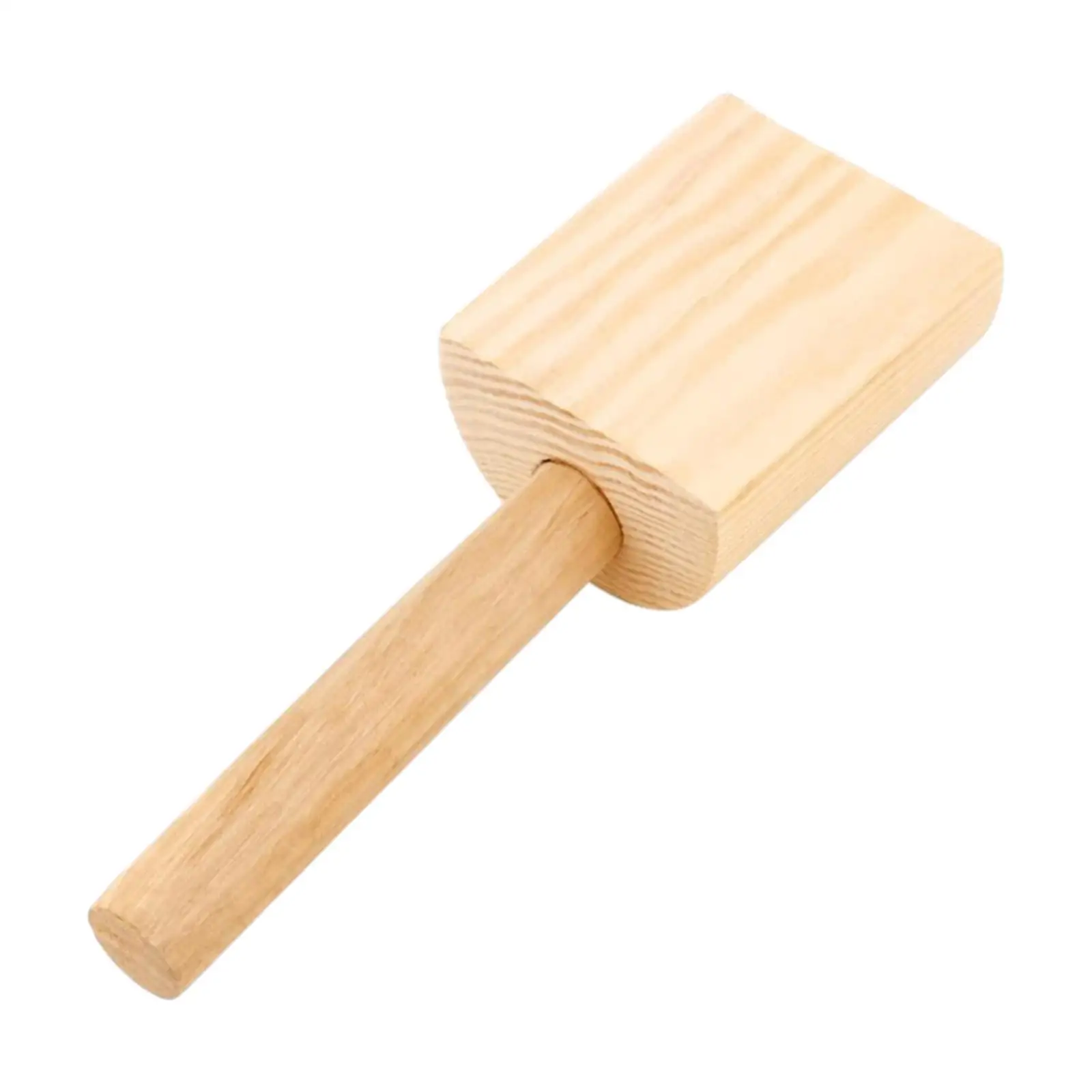 Wooden Clay Paddle Reusable Clay Tool Handmade Sculpture Modeling Hammer for Kitchen Ceramics Figurine DIY Crafts Pottery Studio