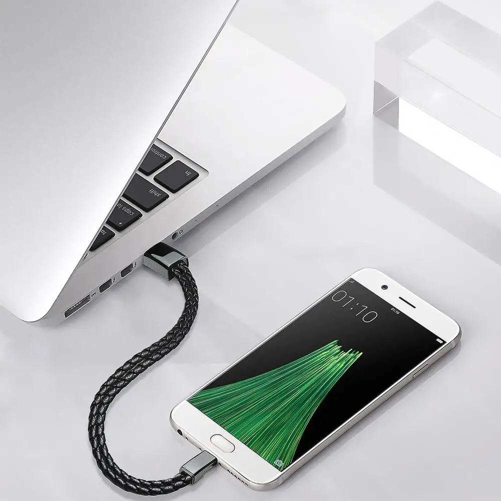 Bracelet Data Cable Stylish Plug Play Charging Cable Safe Data Line  for Apple Portable Data Line for Cell Phone