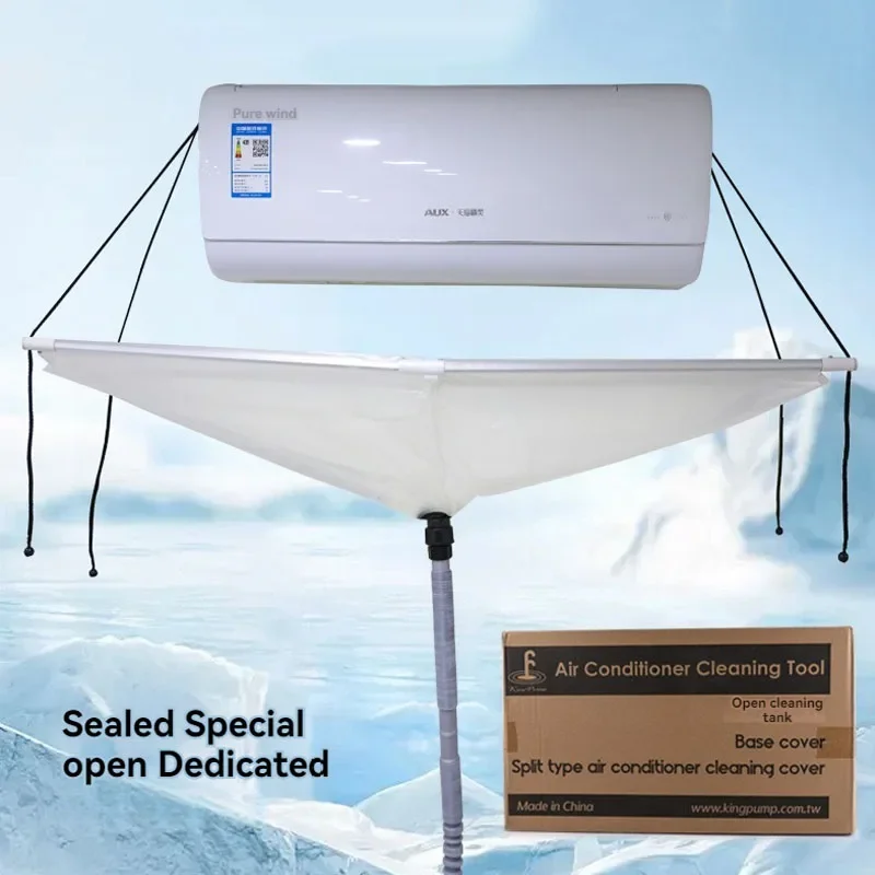 

Air Conditioning Washing Cover Air Conditioner Full Cleaning Waterproof Reusable Split Air Conditioning Washing Tool Adjustable