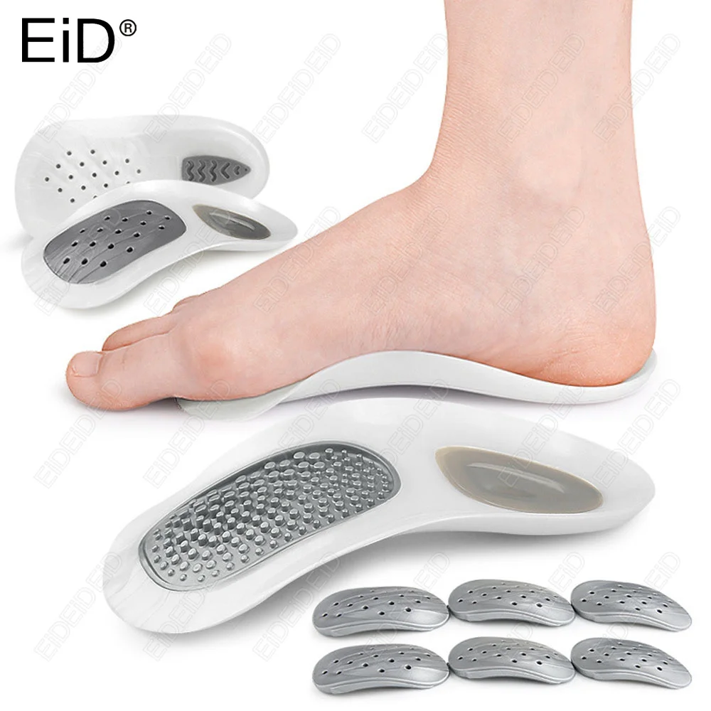 

Professional Arch Support Shoe Cushion Insert Flatfoot Corrector Orthotic Insole For Shoes 1 Set Removable Foot Massager Pads