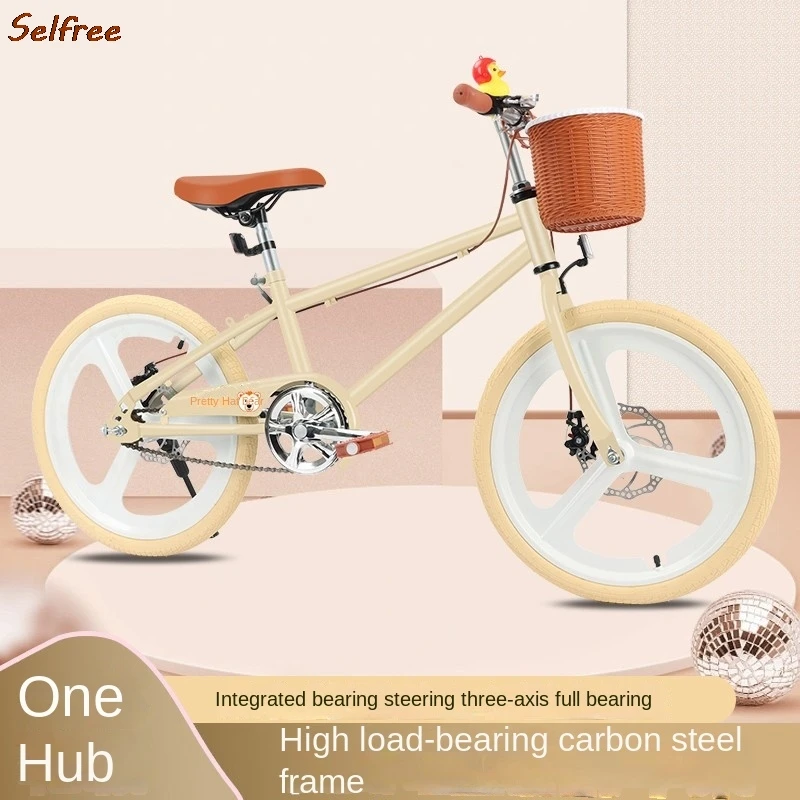 Selfree-Vélo de route rétro léger pour enfants de 8 à 15 ans, bicyclette pour écoliers