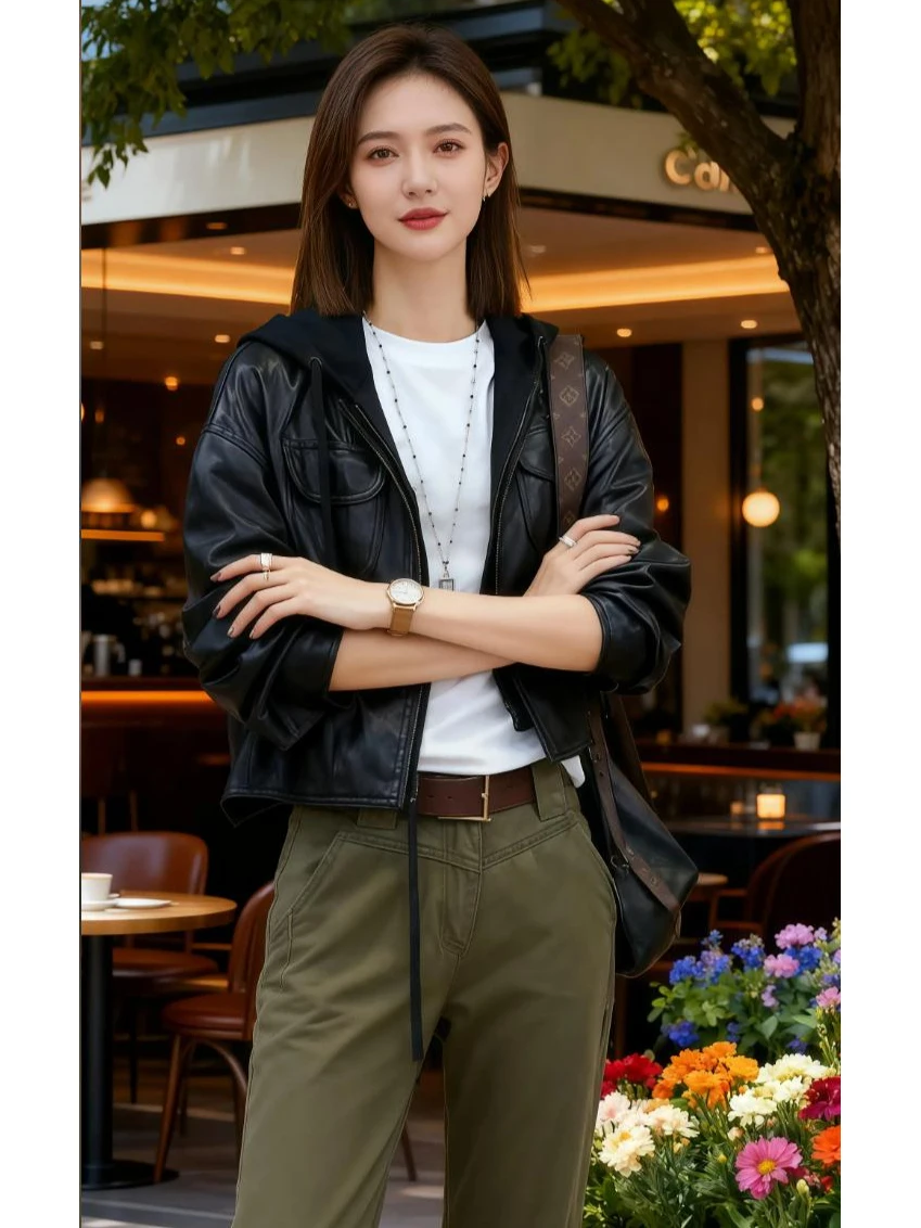 

Утепленная женская бейсбольная куртка Bla Thiened с длинными рукавами, осенне-зимняя, новая, в стиле ретро, свободного кроя, мотоциклетная куртка, теплая куртка-пальто