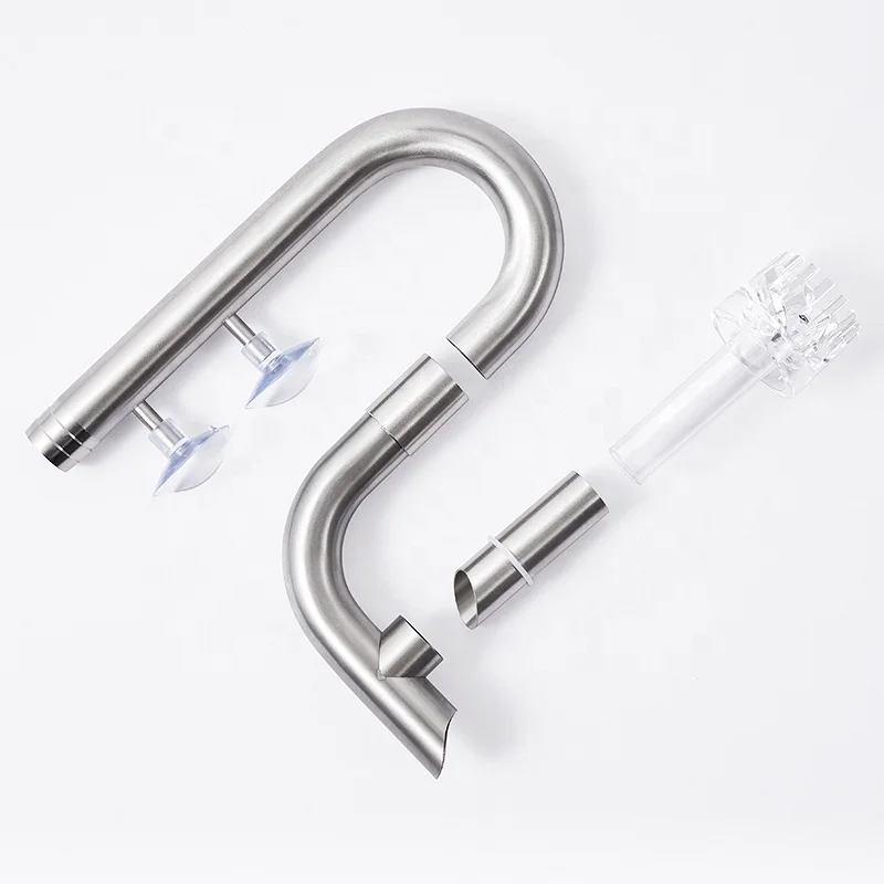 Stainless Steel Pipe Lily L PIPE SET-320mm Inflow Outflow 20mm 20/26 Hose Filter Bucket Parts Aquarium Water Plant Tank