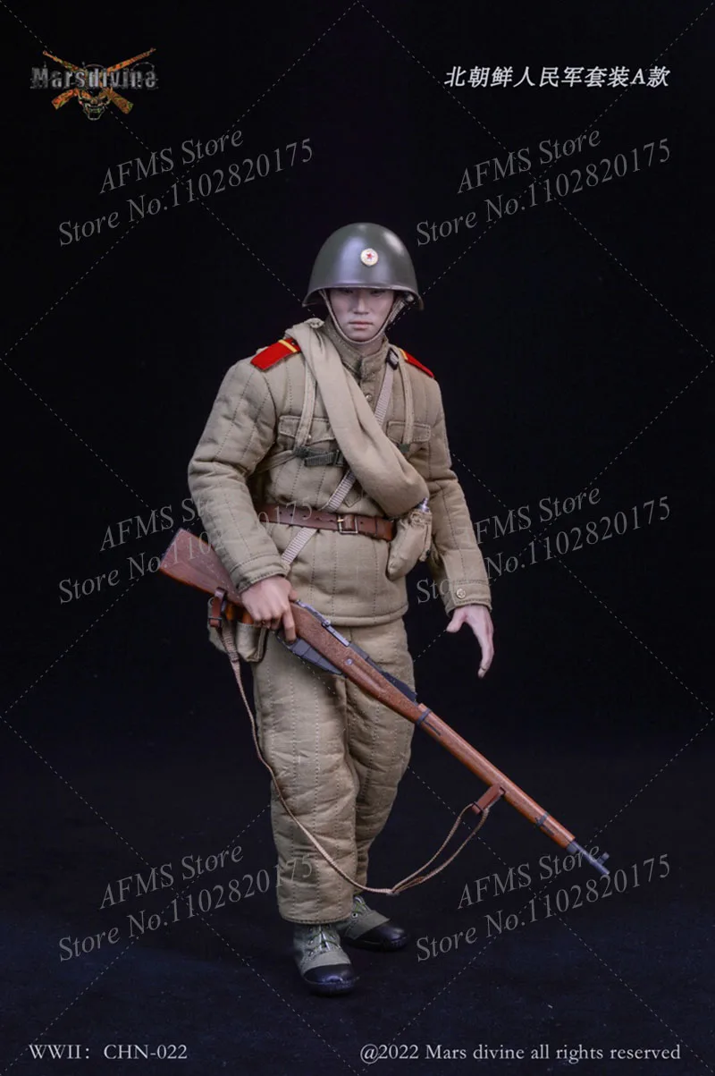 1/6 uomini soldato esercito del popolo nord-coreano tuta da combattimento serie di guerra accessori per vestiti adatti al corpo della figura d'azione da 12 pollici