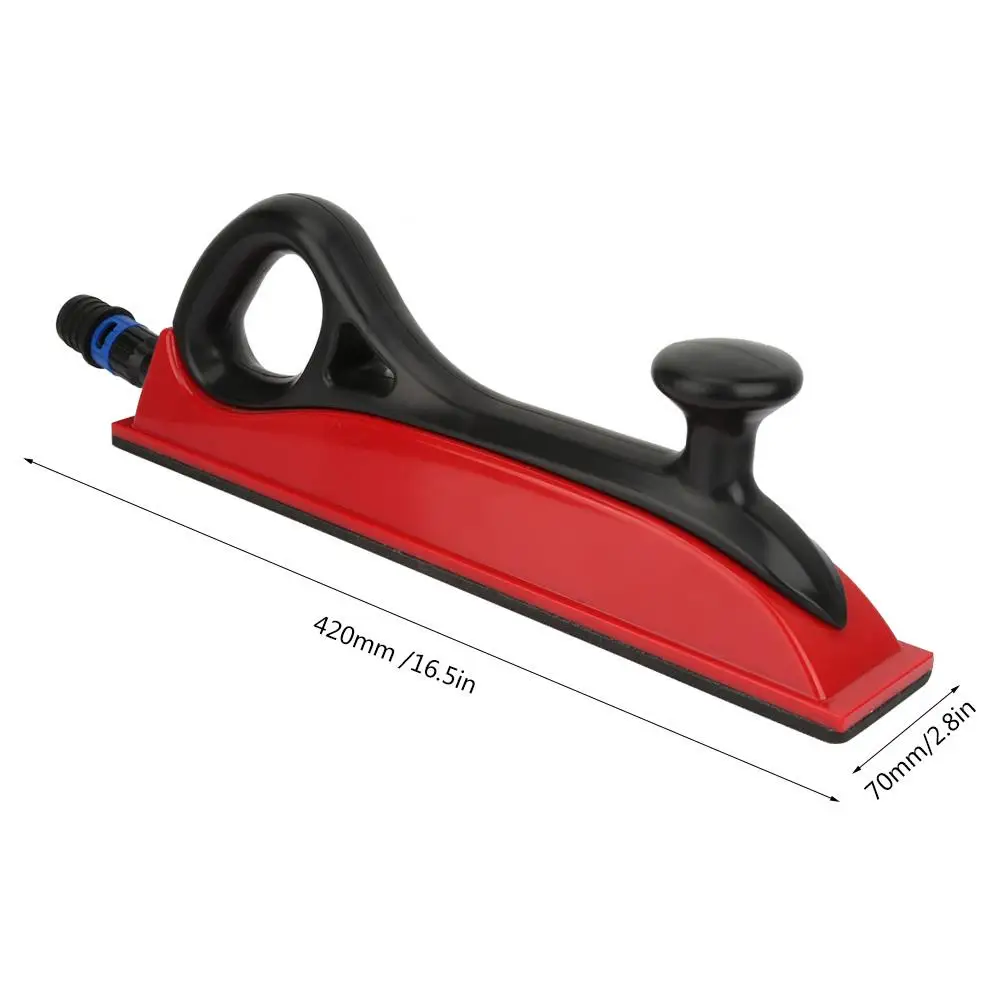 Hand Sanding Block Dust Extraction Polishing Grinding Tool Abrasive Accessories for Smooth Finishing
