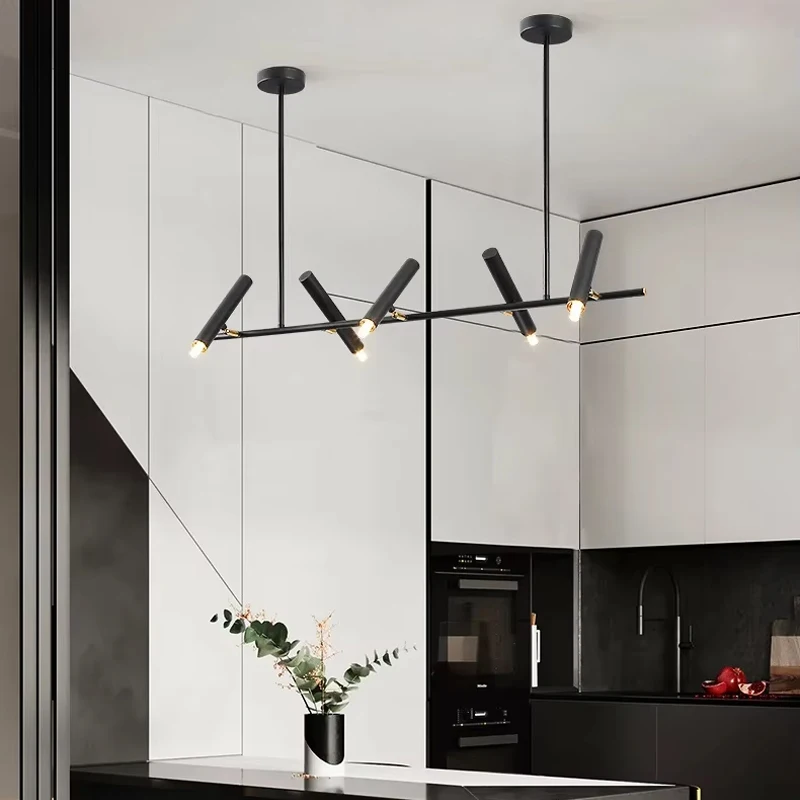 Modern LED Dining Room G9 Led Pendant Lamp Chandelier Indoor Ceiling Hanging Light Spotlight for Living Room