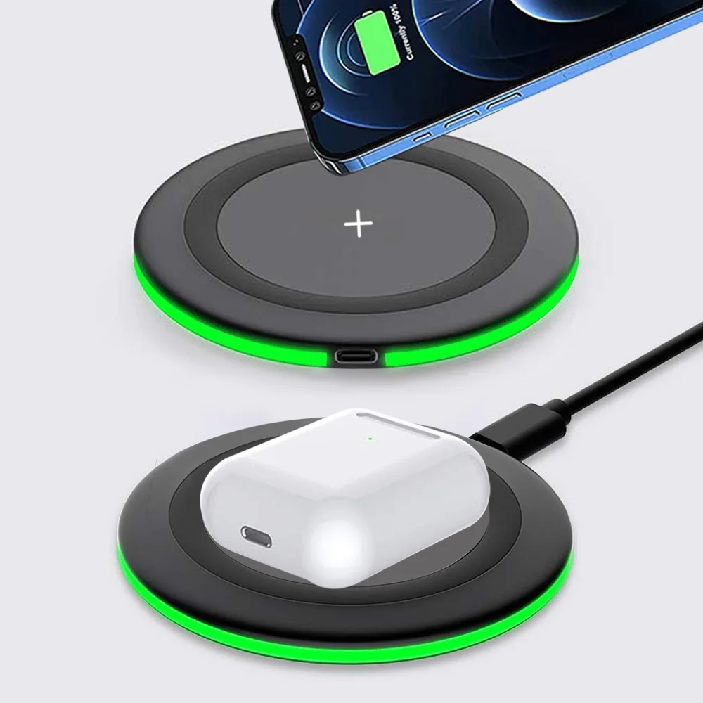 30W Wireless Charger For iPhone 17-12 Pro XS Max X XR Induction Fast Wireless Charging Pad For Samsung S Xiaomi Type C view 5