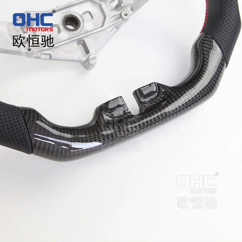 For  Jeep Wrangler Grand Cherokee 11-17 modification and upgrade to a sporty off-road carbon fiber car steering wheel