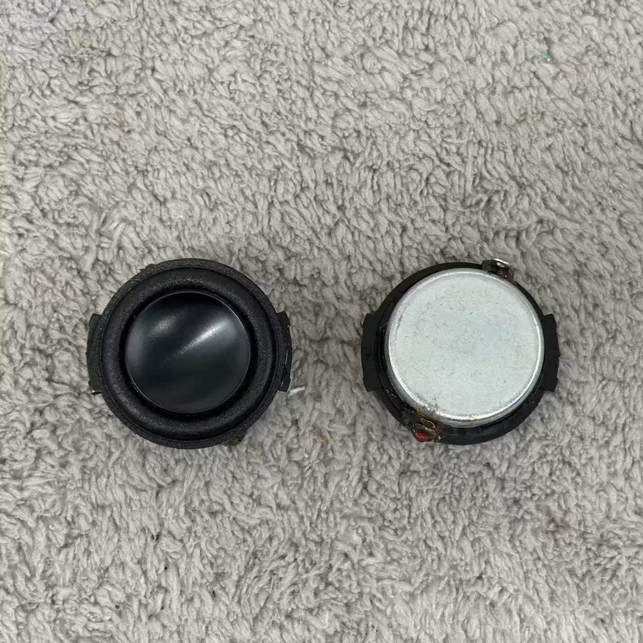 GHXAMP 1 Inch (31mm) Aluminum Cone Full Range Speaker 8 Ohm 5W Replacement for Harman SoundSticks Series Speaker Repair 2PCS