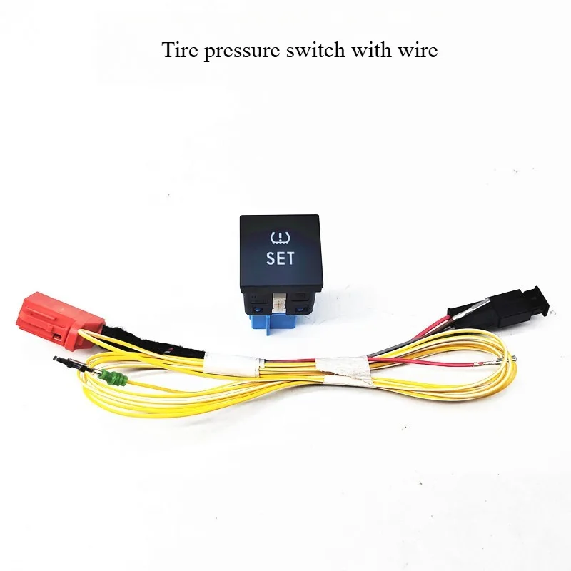 Suitable for Suiteng Golf Scirocco Tire Pressure Switch with Cable Set 56D 927 121SET Tire Pressure Button