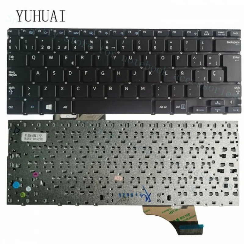 A++ New Spanish Keyboard for Samsung NP530U3C NP530U3B NP535U3C NP532U3C NP532U3A