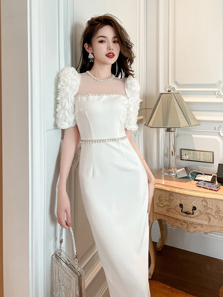 New Summer Satin El…