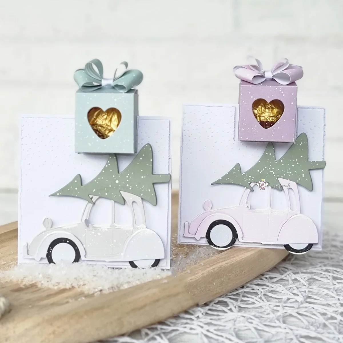 New Craft metal cutting dies cut die mold Christmas tree gift car Scrapbook paper craft knife mould blade punch stencils dies