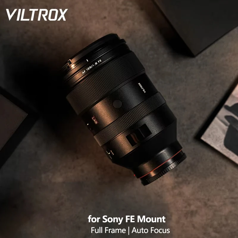 VILTROX 135mm F1.8 LAB AF for Sony FE Mount ZVE10 Full Frame Telephoto Prime Lens Auto Focus Large Aperture Bokeh Portrait Lens