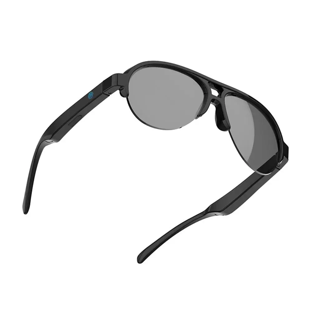 Gafas inteligentes con Bluetooth, tecnología negra de conducción, gafas de sol deportivas personalizadas con Control al aire libre, reproducción de música K4A5