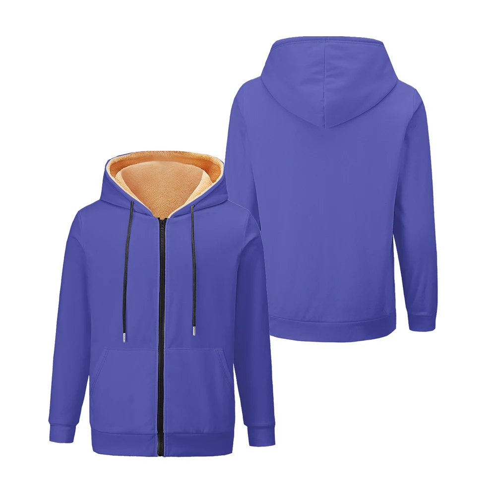 Giacca in cotone da donna, piumino allentato solido femminile con cappuccio, cappotto spesso per giacca cardigan viola classica autunno e inverno