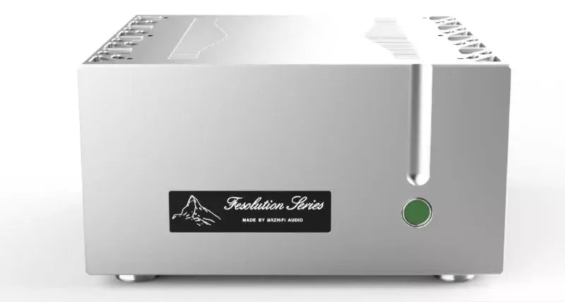 N-EW sil-ver full aluminum FM711MK2 power amplifier case audio amp DIY chassis boX with big heatsink 430*220*420mm