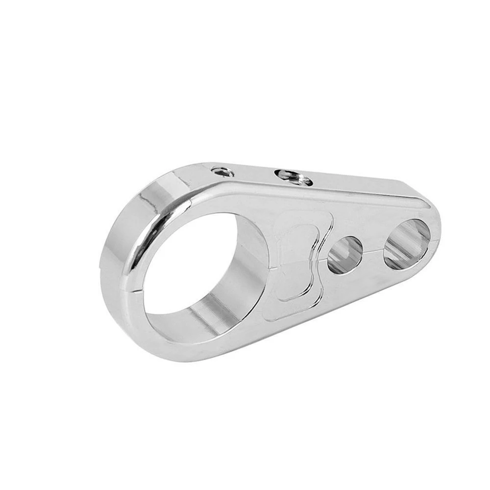 Suitable for Harley beach bike 25MM brake oil pipe clamp modification clutch brake cable bracket Motorcycle Accessories