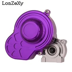 1pc Complete Metal 87T/48T Transmission Gearbox with 20T Motor Gear for 1/10 RC Crawler Car Axial SCX10 Upgrade Parts