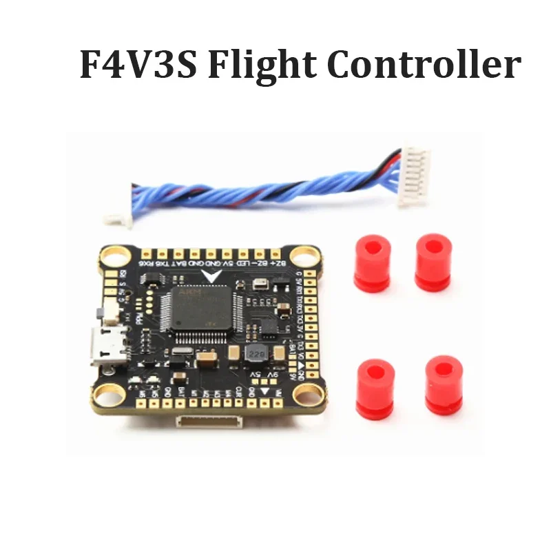 

Betaflight F4V3S F4 V3 V3S PLUS плата контроллера полета FC Gebaut-in барометр OSD для QAV250 230 RC Дрон FPV гоночный Квадрокоптер