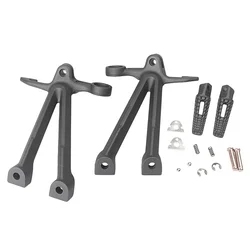 Motorcycle Rear Passenger Foot Pegs Footrest Brackets Set for Suzuki GSXR1000 K7 GSXR 1000 2007 2008 Aluminum Alloy