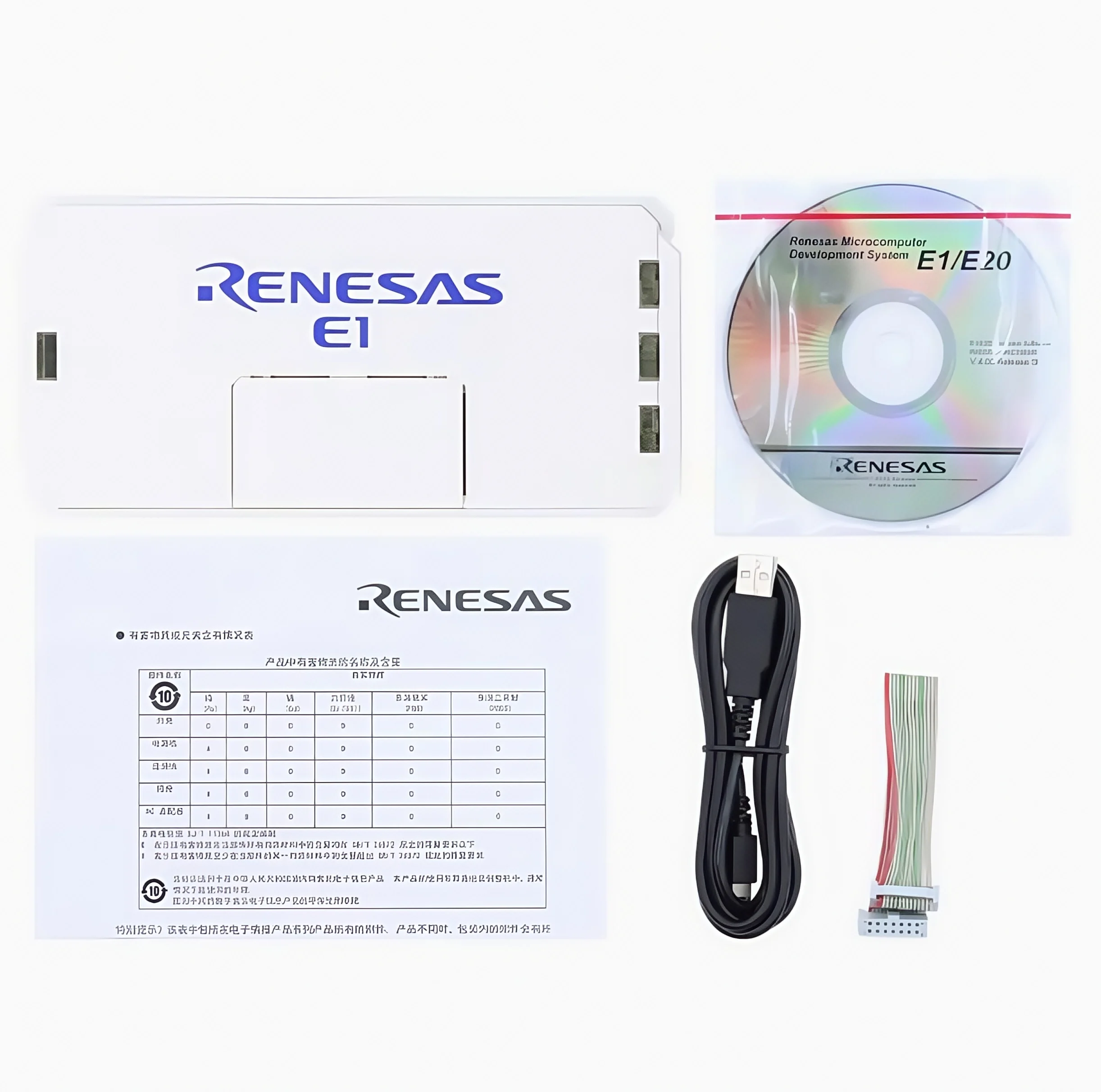 Renesas E1 Online Emulation EMULATOR Programmierer/Schreiber R0E000010KCE00