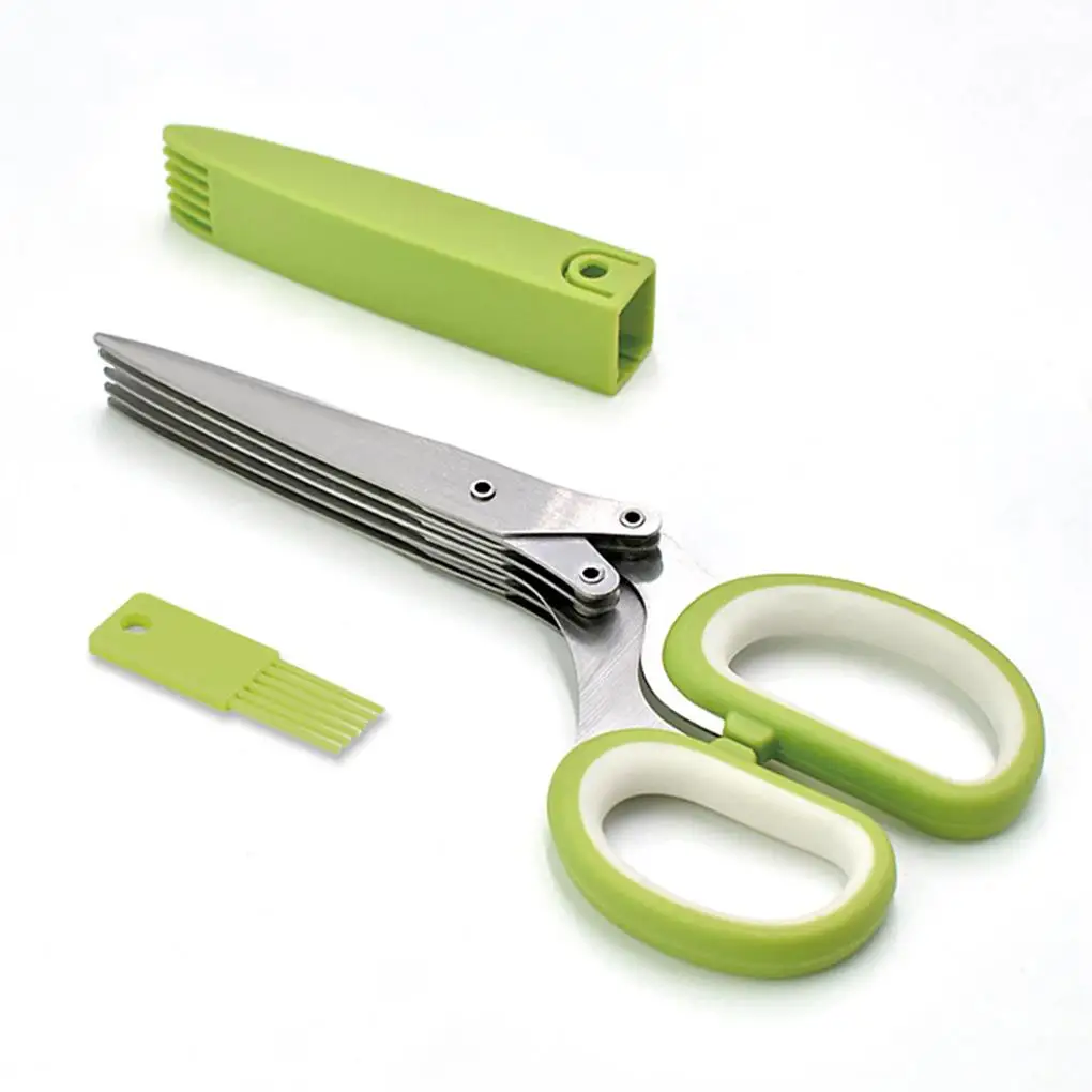 

ABS Easy-to-Clean Multipurpose Kitchen Scissors For Vegetables Easy To Clean Multi-function Scissor