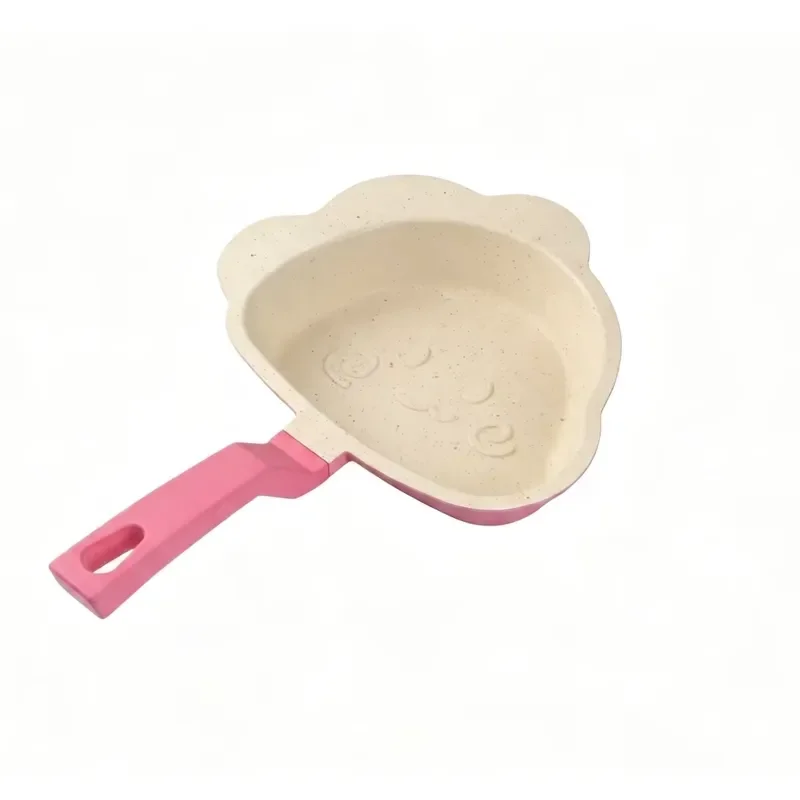 Modern Non Stick Aluminum Alloy Frying Pan Composite Bottom Suitable For Induction Cooker Gas Stove Heat Resistant Baby Food
