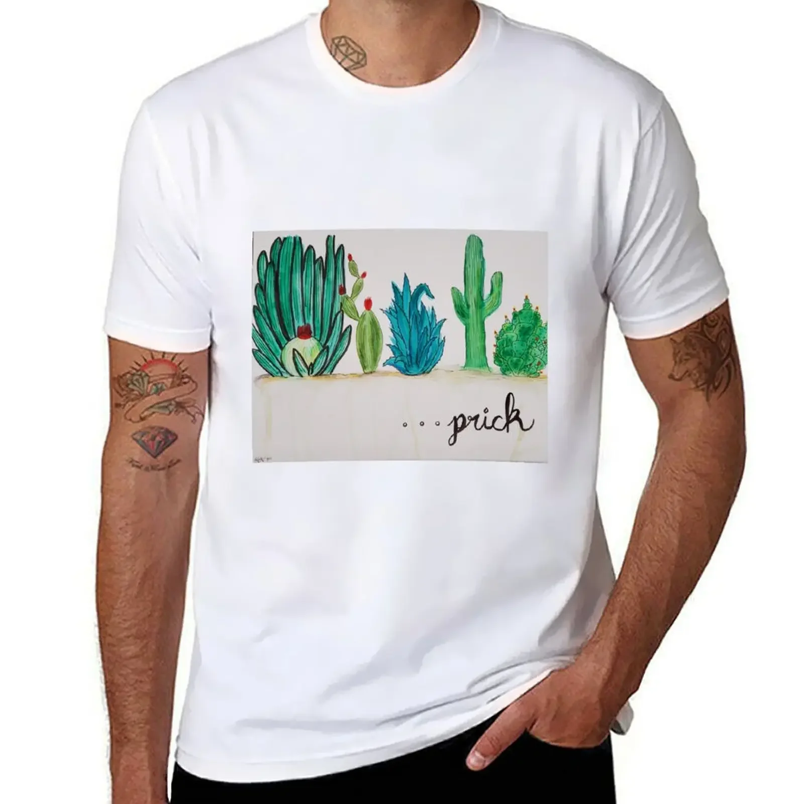 Prick T-Shirt Anime t-shirt luxury clothing labubu Men's clothing